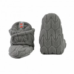 LODGER SLIPPER EMPIRE FLEECE ČĪBIŅAS, 3-6 MĒN., SHARKSKIN SL 601_3-6