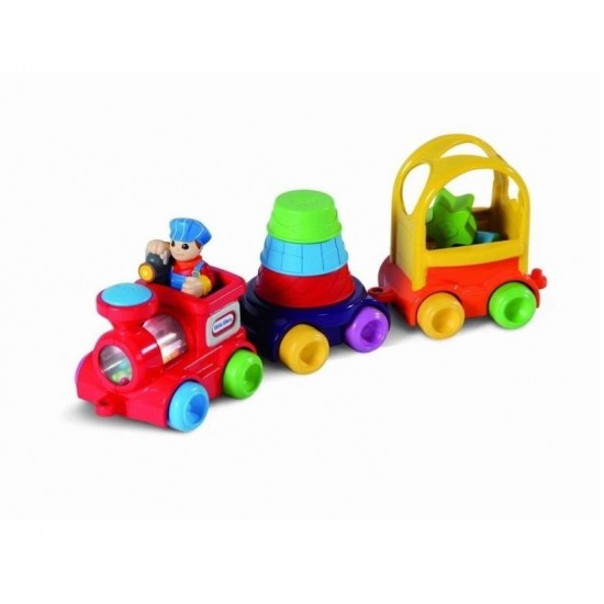 Little Tikes Vilciens ar piramīdu un šķirotāju