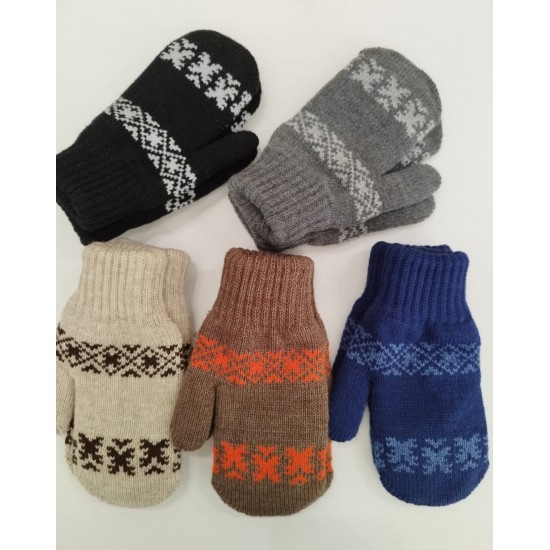 Adīti cimdi dūraiņi 2 slāņi 15cm, NO132 Adīti cimdi dūraiņi 2 slāņi 15cm, NO132