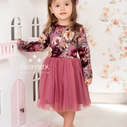 Kleita ar ziediem, izmēri 80-110cm, 2217G