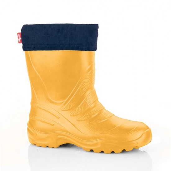 Lemigo Super viegli Bērnu gumijas zābaki ar izņemamu termo siltinājumu TERMIX 861 Yellow Lemigo Super viegli Bērnu gumijas zābaki ar izņemamu termo siltinājumu TERMIX 861 Yellow