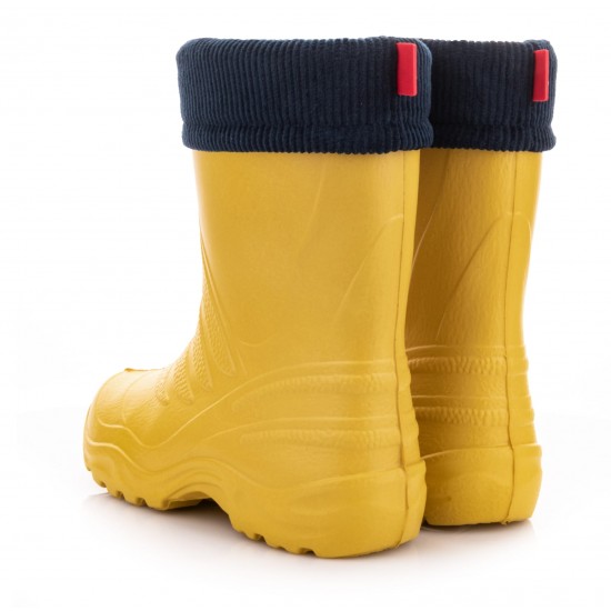 Lemigo Super viegli Bērnu gumijas zābaki ar izņemamu termo siltinājumu TERMIX 861 Yellow Lemigo Super viegli Bērnu gumijas zābaki ar izņemamu termo siltinājumu TERMIX 861 Yellow