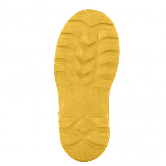 Lemigo Super viegli Bērnu gumijas zābaki ar izņemamu termo siltinājumu TERMIX 861 Yellow Lemigo Super viegli Bērnu gumijas zābaki ar izņemamu termo siltinājumu TERMIX 861 Yellow