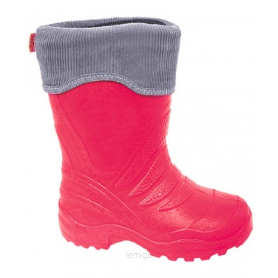 Lemigo Super viegli Bērnu gumijas zābaki ar izņemamu termo siltinājumu TERMIX 861 Pink Lemigo Super viegli Bērnu gumijas zābaki ar izņemamu termo siltinājumu TERMIX 861 Pink
