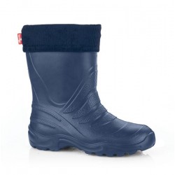Lemigo Super viegli Bērnu gumijas zābaki ar izņemamu termo siltinājumu TERMIX  861 Navy