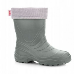 Lemigo Super viegli Bērnu gumijas zābaki ar izņemamu termo siltinājumu TERMIX  861 Light green