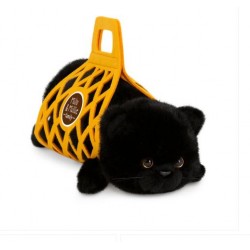 Milo&Millie Mīkstā rotaļlieta, Melns kaķis Milo 35cm B1001/35