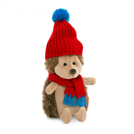 Orange TOYS mīkstā rotaļlieta Ezītis Adatiņš sarkanā cepurē (15cm) OS604/15 Orange TOYS mīkstā rotaļlieta Ezītis Adatiņš sarkanā cepurē (15cm) OS604/15