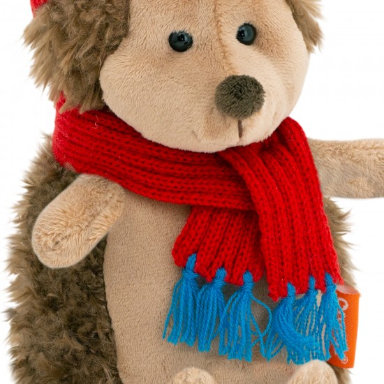 Orange TOYS mīkstā rotaļlieta Ezītis Adatiņš sarkanā cepurē (15cm) OS604/15 Orange TOYS mīkstā rotaļlieta Ezītis Adatiņš sarkanā cepurē (15cm) OS604/15