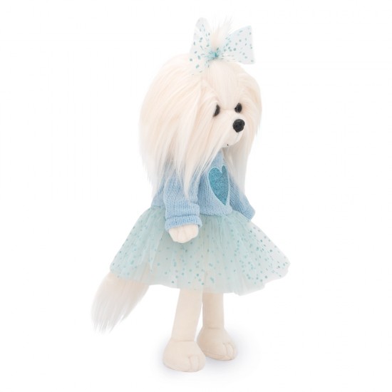 Orange TOYS  mīkstā rotaļlieta LUCKY MIMI sunītis Ziemas noskaņa, ar karkasu 38cm LD5/087