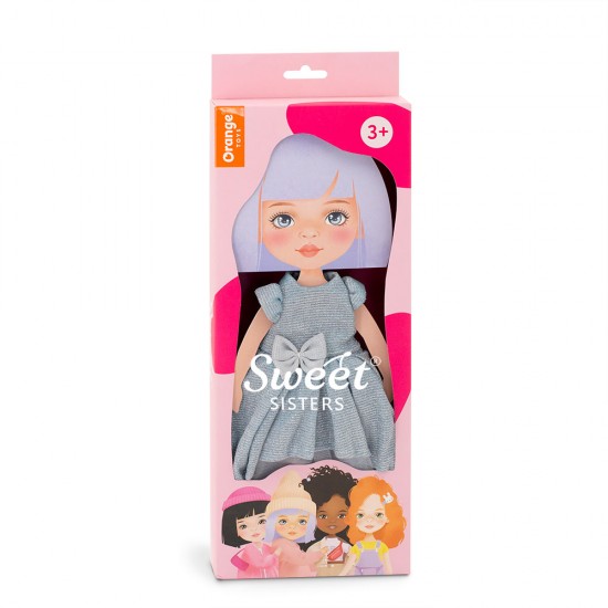 SWEET SISTERS Apģerbu komplekts gaiši zila kleita, S01 SWEET SISTERS Apģerbu komplekts gaiši zila kleita, S01