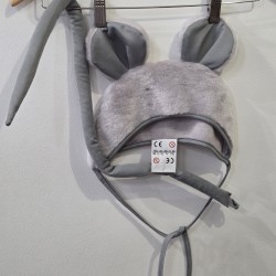 Peles karnevāla maska - cepure un aste "Pele" PRE062