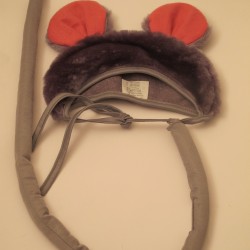 Peles karnevāla maska - cepure un aste "Pele" PRE013