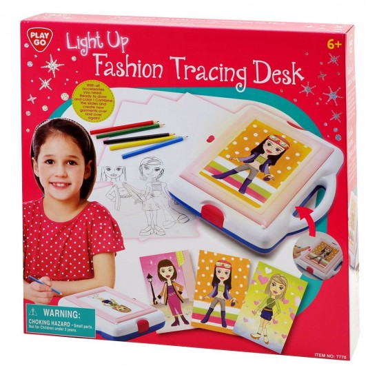 Playgo Rotaļlieta Light Up Fashion Tracing Desk 7770 Playgo Rotaļlieta Light Up Fashion Tracing Desk 7770