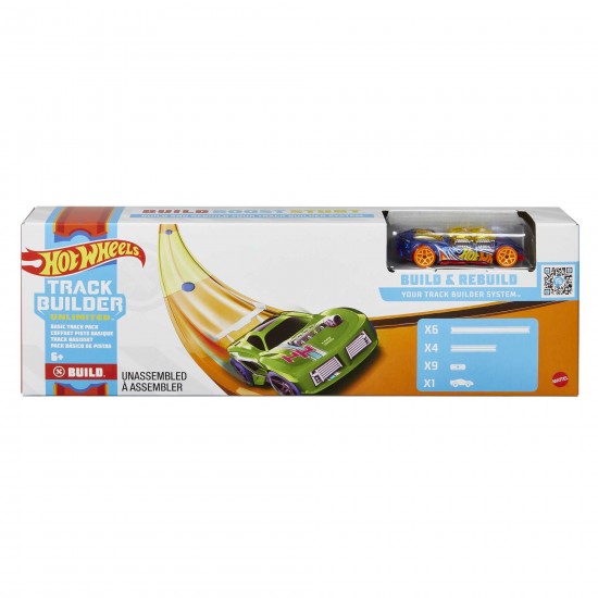 Hot Wheels Track Builder pamata komplekts GVG13 Hot Wheels Track Builder pamata komplekts GVG13