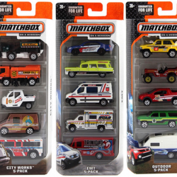 MATCHBOX 5 Automašīnu Komplekts, C1817