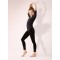 Legingi baletam, vingrošanai, dejošanai, melni microfibra 3D Knittex Simone 120 den, DR0019