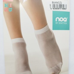 Smalka tīkliņa zeķes ULIANA 20 DEN baltas, izmērs 18-22cm DR0015