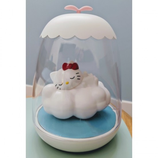 Hello Kitty Cloud Petit Akio nakts lampa ar taimeri HK6382 Hello Kitty Cloud Petit Akio nakts lampa ar taimeri HK6382
