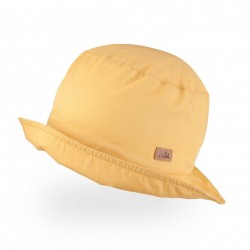 TuTu kokvilnas panamas cepure ar UV+30 aizsardzību 3-005499B Yellow
