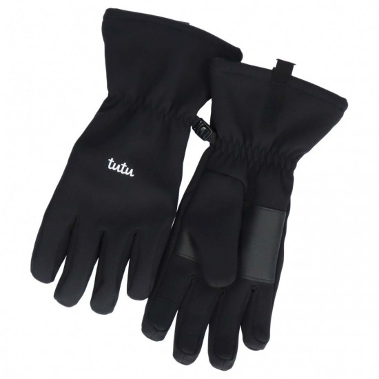 TuTu softshell starpsezonas cimdi pirkstaiņi 3-006747 black