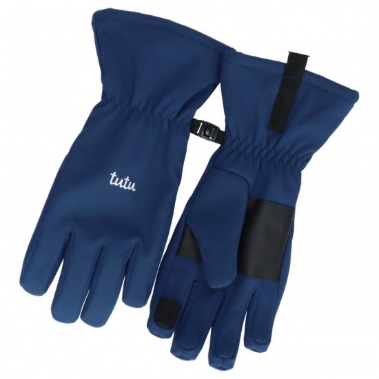 TuTu softshell starpsezonas cimdi pirkstaiņi 3-006747 navy