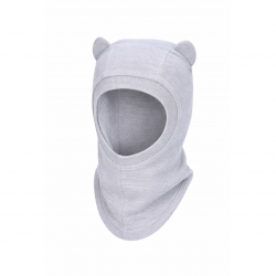 TuTu kokvilnas starpsezonas ķivercepure ar austiņām 3-007979, Light grey