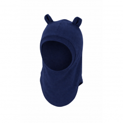 TuTu kokvilnas starpsezonas ķivercepure ar austiņām 3-007988, Navy blue