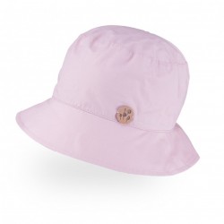 TuTu kokvilnas panamas cepure ar UV+30 aizsardzību 3-005499 Pink