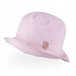 TuTu kokvilnas panamas cepure ar UV+30 aizsardzību 3-005499 Pink
