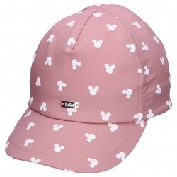 TuTu kokvilnas cepure ar nadziņu/kepons un UV+30 aizsardzību, 3-007428 D-Pink
