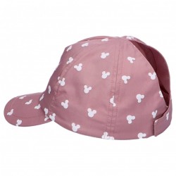 TuTu kokvilnas cepure ar nadziņu/kepons un UV+30 aizsardzību, 3-007428 D-Pink