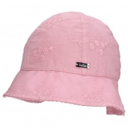 TuTu kokvilnas panamas cepure ar UV+30 aizsardzību 3-007764 D pink