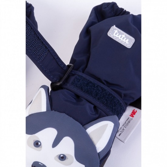 TuTu Ziemas cimdi bērniem 3-006328, navy