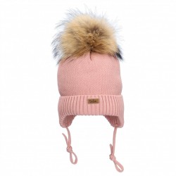 TuTu merino vilnas cepure 3-006367, dusty pink