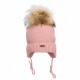 TuTu merino vilnas cepure 3-006367, dusty pink TuTu merino vilnas cepure 3-006367, dusty pink