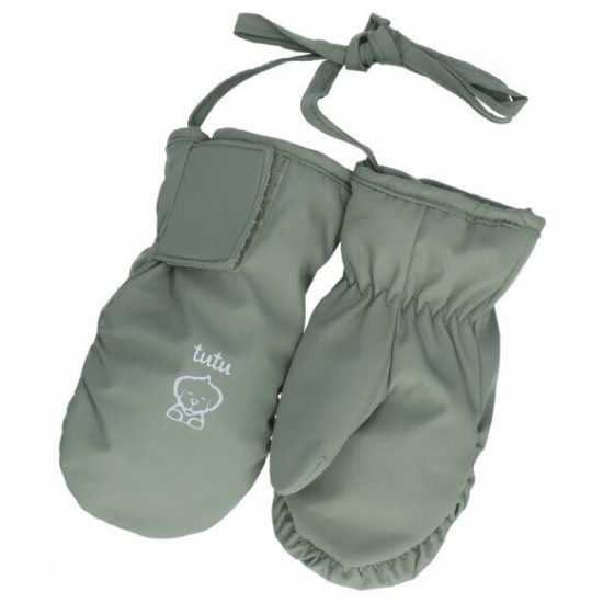 TuTu Ziemas cimdi bērniem 3-006756, green