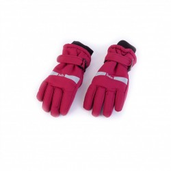 TuTu ziemas cimdi pirkstaiņi ar klipsi 3-006659 claret