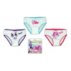 Littlest PetShop Meiteņu apakšbiksītes 3-paka G0021