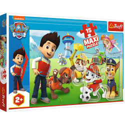 TREFL Paw Patrol Maxi puzle 15, 14336T