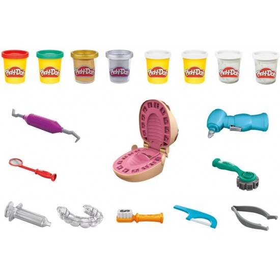 Play-doh Plastilīna komplekts Zobārsts, F1259 Play-doh Plastilīna komplekts Zobārsts, F1259