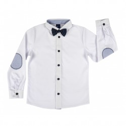 Balts krekls zēniem ar tauriņu, izmēri 92-122cm, 6331
