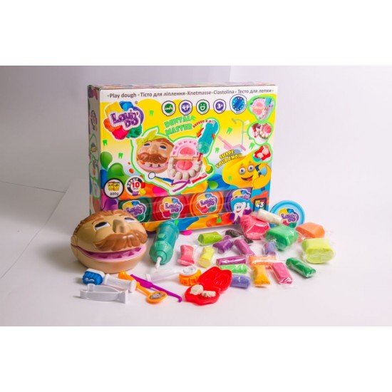 Radošais komplekts Modelēšanas mīkla Play Dough - Zobārsts, ETC11027