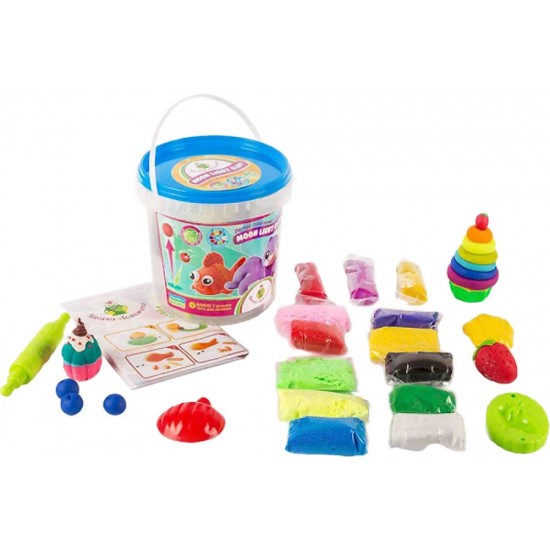 Radošais komplekts Modelēšanas mīkla (lēkājošais plastilīns) komplekts, ETC70003 Radošais komplekts Modelēšanas mīkla (lēkājošais plastilīns) komplekts, ETC70003
