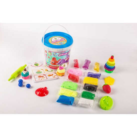 Radošais komplekts Modelēšanas mīkla (lēkājošais plastilīns) komplekts, ETC70003 Radošais komplekts Modelēšanas mīkla (lēkājošais plastilīns) komplekts, ETC70003