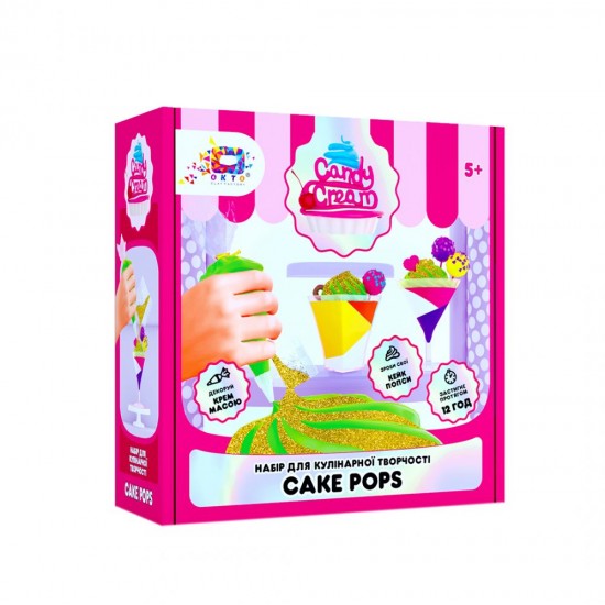 Radošais komplekts Modelēšanas masas - Cake pops, ETC75001 Radošais komplekts Modelēšanas masas - Cake pops, ETC75001