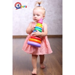 Klasiskā piramīda Teh Toy Pyramid 31*15*15cm 2360