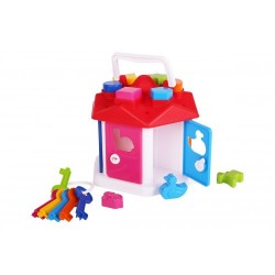 Attīstoša rotaļlieta māja - sorteris Loģika Teh Toy Smart Kid 2438