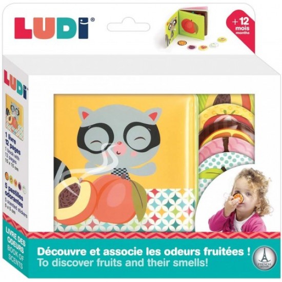 Ludi Attīstoša grāmata Book With Fruits Smell 30042 Ludi Attīstoša grāmata Book With Fruits Smell 30042