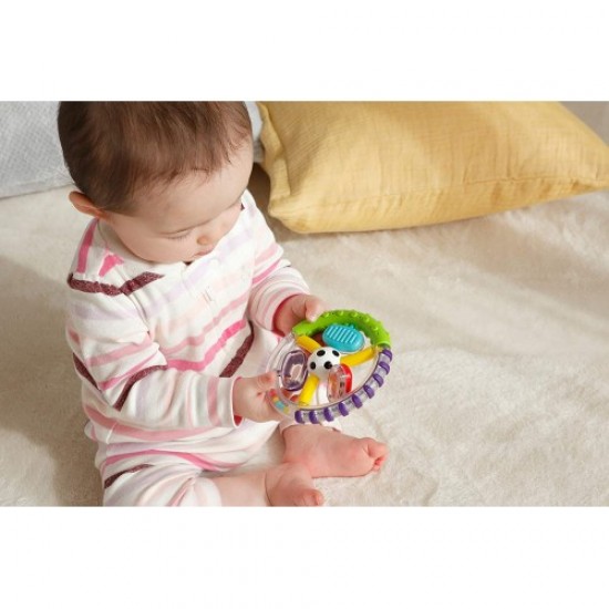 Sassy Rotaļlieta grabulis Wonder Wheel Ring Rattle 80652 Sassy Rotaļlieta grabulis Wonder Wheel Ring Rattle 80652